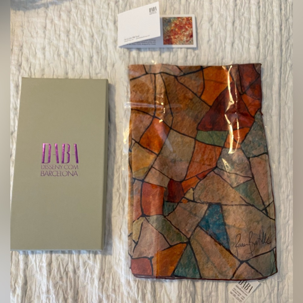 Silk scarf from Barcelona